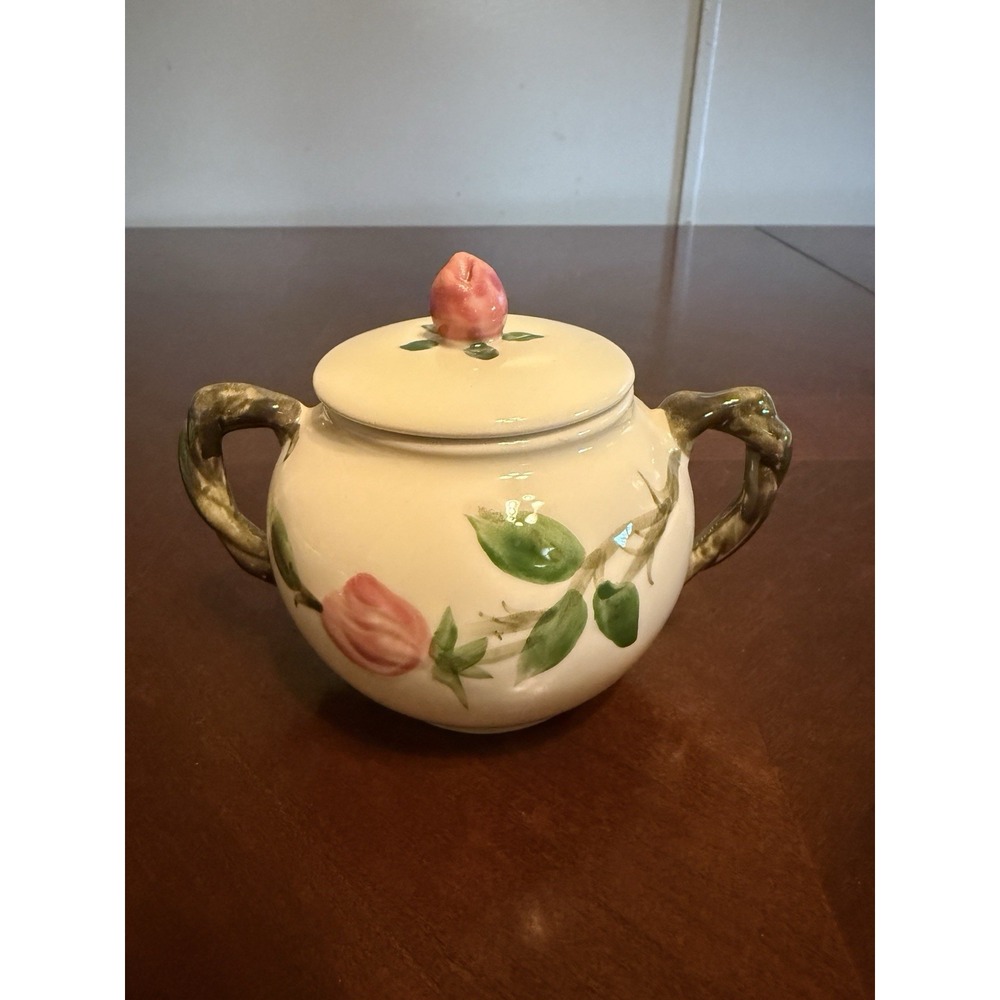 Vintage Franciscan Ware Desert Rose Sugar Bowl